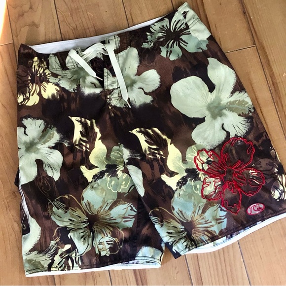 Quicksilver Edition Beach Surfing Board Shorts 34” - Picture 3 of 7